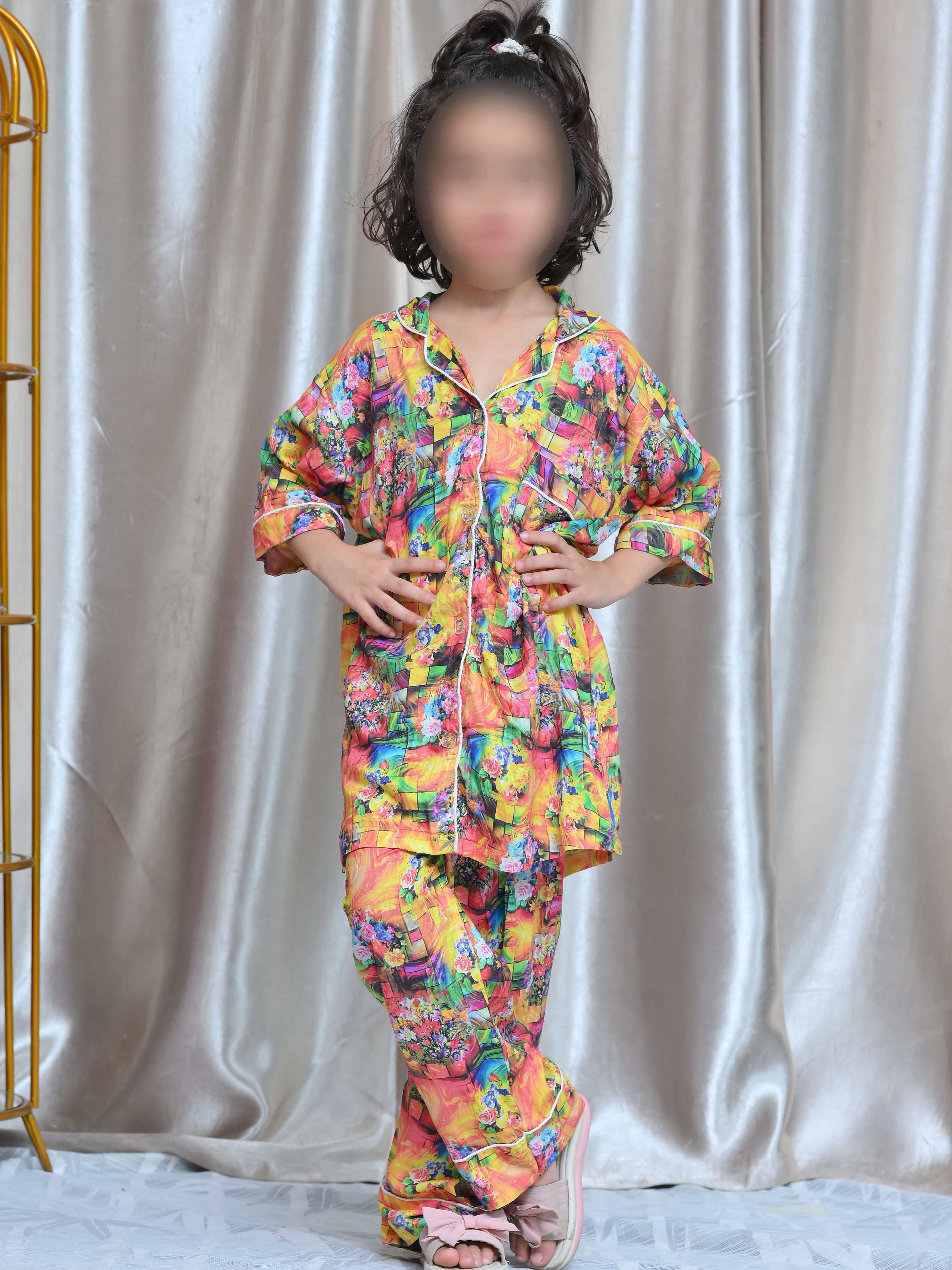 Winter Linen Night Suit Me & Mommy